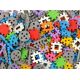 11. MARIOINEX Mini Waffle Constructor Blocks, 500 pieces