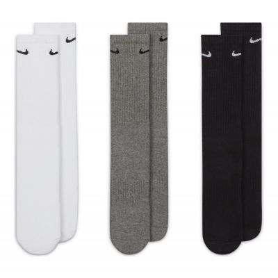 3. Nike Everyday Cushioned 3 pack socks SX7664-964