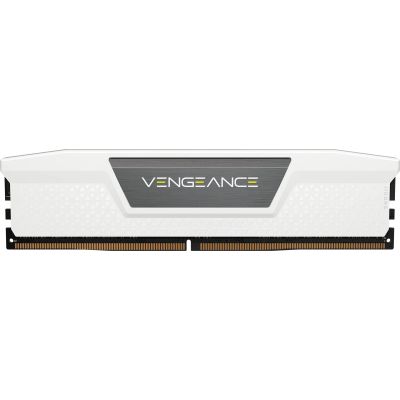 3. RAM Memory DDR5 64GB PC 6000 CL30 CORSAIR KIT (2x32GB) VENGEANCE white retail