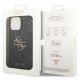 8. Guess 4G Big Metal Logo case for iPhone 15 Pro Max - gray