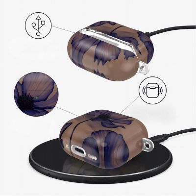 4. Tech-Protect Lamano case for AirPods 4 - brown and purple