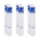 7. Nike Everyday Elevated Crew Socks 3 Pairs White and Blue IM7949 904
