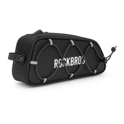 2. Rockbros TL004 ROAD TO SKY 0.7L Waterproof Frame Bike Bag - Black
