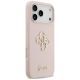 4. Guess Silicone Big 4G Script Case for iPhone 17 Pro Max - Pink