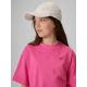 3. Girls' loose plain T-shirt 4F 4FJRSS26TTSHF3984-54S
