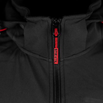 25. Alpinus Stenshuvud softshell jacket black BR43371