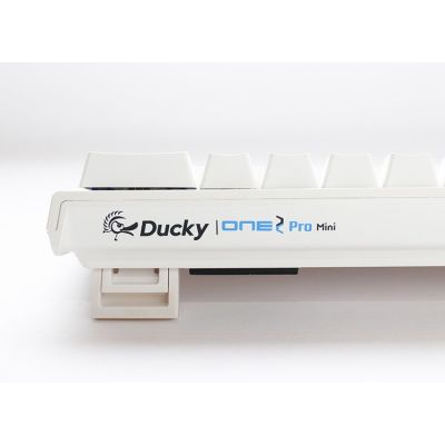 6. Ducky DKON2061ST Gaming Keyboard USB QWERTY American International White
