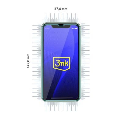 9. Apple iPhone 11 - 3mk FlexibleGlass ™