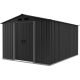 METAL GARDEN TOOL HOUSE 312X257X202CM