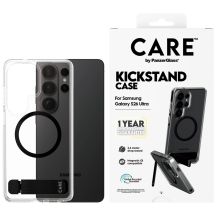 CARE by PanzerGlass Urban Explorer Transparent Case w. Black Qi for Samsung Galaxy S26 Ultra - transparent