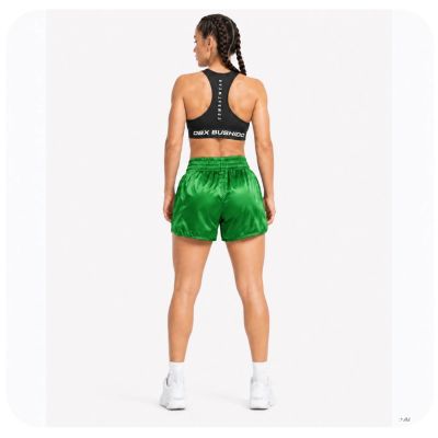 5. Women’s Thai Shorts PASTEL GREEN COMBATWEAR | DBX Bushido