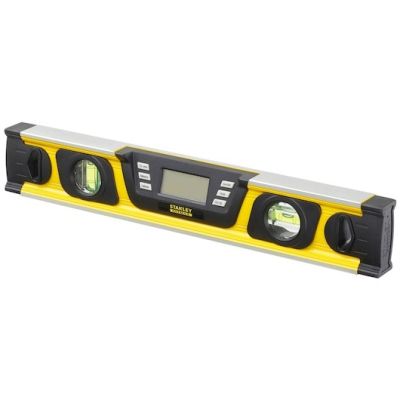 2. Stanley 0-42-063 Spirit Level 0.4m Aluminum, Black, Blue