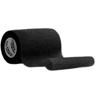 2. REA TAPE ELASTIC BANDAGE COHESIVE BAND SELF-ADHERING 4.5 M 7.5 CM BLACK