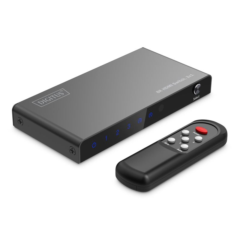 5. Digitus 8K HDMI Switch, 3 x 1