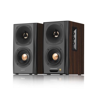 4. Edifier S360DB 150W PC Speaker Set Black, Wood 2.1 Channel Bluetooth
