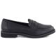 2. Jezzi SFY25128 black leather lords shoes