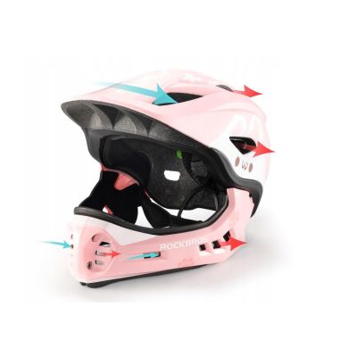2. Rockbros Kids Bike Helmet 54-58cm Pink