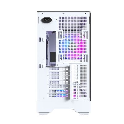 5. Montech KING 45 PRO PC-Gehäuse, Midi-Tower, ATX, Tempere Glass, RGB - weiß
