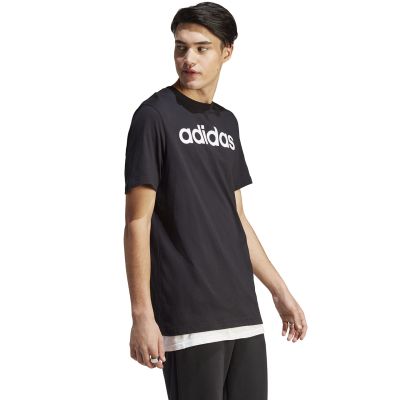 12. adidas Essentials Single Jersey Linear Embroidered Logo Tee M IC9274