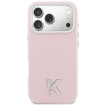 Karl Lagerfeld Karl Head Logo MagSafe Case for iPhone 17 - Pink