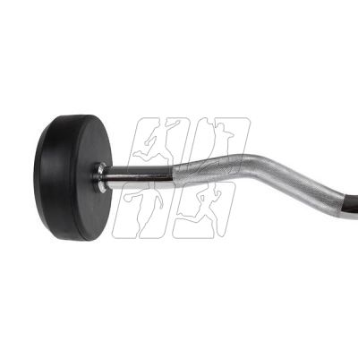 8. Barbell / Fixed neck Rubberized GSL-40 40 KG HMS