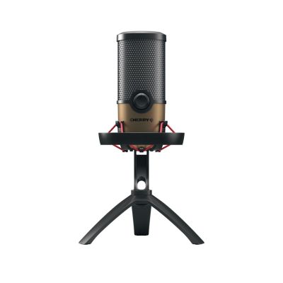 CHERRY UM 9.0 PRO RGB Desktop Microphone Black, Copper