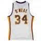 7. Mitchell &amp; Ness Los Angeles Lakers NBA Shaquille O&#39;Neal T-shirt M SMJY4442-LAL02SONWHIT