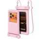 4. Tech-Protect UWC7 6.9" waterproof case - pink