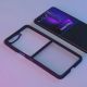 8. 3mk Satin Armor Case+ for Samsung Galaxy Z Flip 7 - Transparent Black