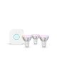 Philips Hue White and color ambiance Basic starter kit: 3 smart bulbs with GU10 bases (345 lm)