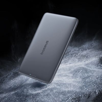5. Baseus PicoGo AM41 5000mAh 20W Ultra-Thin MagSafe Compatible Power Bank with Black Baseus Simple USB-C 60W 30cm Cable - Gray