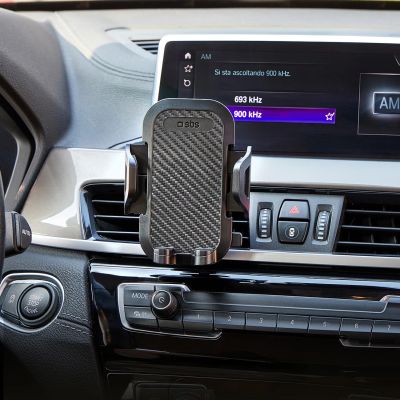6. SBS TEHWSUPCLIPSTG smartphone holder for air vent, with reinforced jaws - black