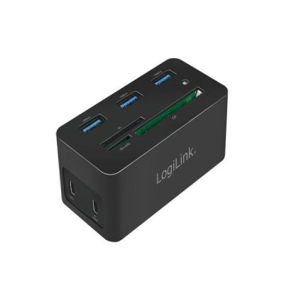 10. Logilink USB 3.2 (G1) HDMI Docking Station, 10-Port, PD4