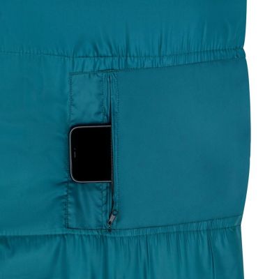 7. NILS Camp NC2003 sleeping bag black and red