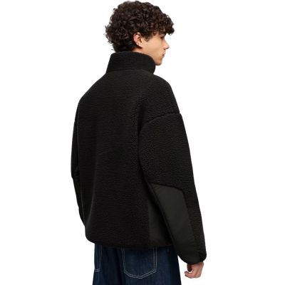 4. Men’s Puma Hybrid Re: Fibre Sherpa Jacket black 694562 01