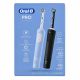 30. Oral-B Vitality Pro Duo Adult Rotating Pulsating Toothbrush Black, Blue, White