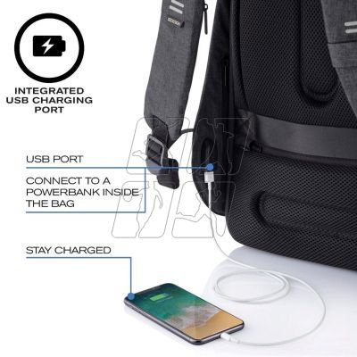 20. XD DESIGN ANTI-THEFT BACKPACK BOBBY HERO XL BLACK P/N: P705.711