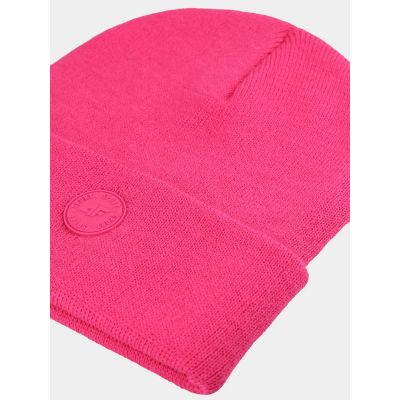 2. Girls' winter hat 4F 4FJWAW24ACAPU444-54S