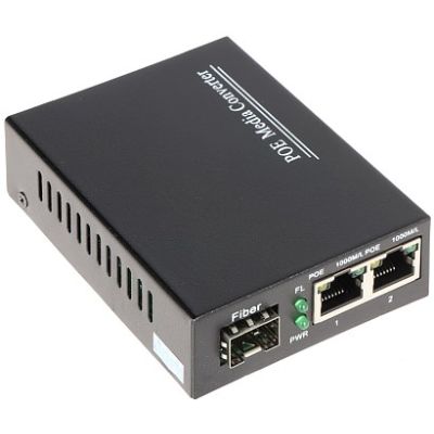 PoE switch DELTA deltaSPS-2P/1SFP 2-port + SFP