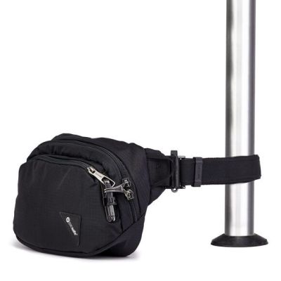 3. Pacsafe Vibe 100 waist bag - black