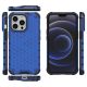 2. Honeycomb Case armor cover with TPU Bumper for iPhone 13 Pro blue