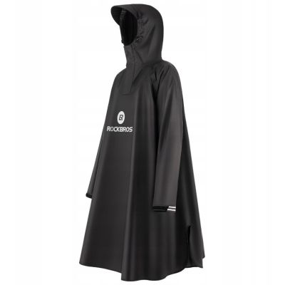 ROCKBROS YPY022 Rain Poncho, Black