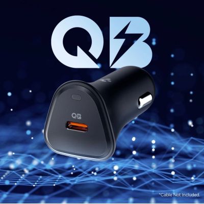 6. Spigen Essential EV301 30W Car Charger - Black