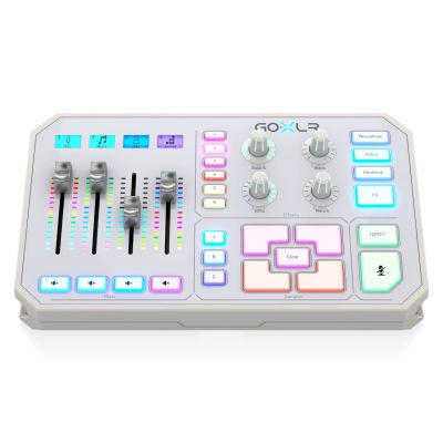3. TC Helicon GO XLR-WH Mixer/Sampler for Streaming White
