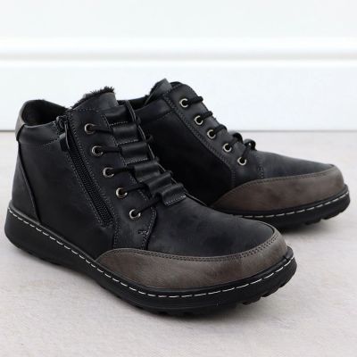 10. Comfortable Black Women’s Ankle Boots Potocki 25-90347
