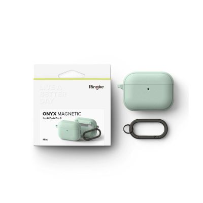 7. Ringke Onyx Magnetic MagSafe Case for AirPods Pro 3 - Green