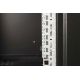 18. Digitus Unique 19" 12U 600x600 wall-mounted network cabinet, glass door, black, undivided, assembled, 100kg