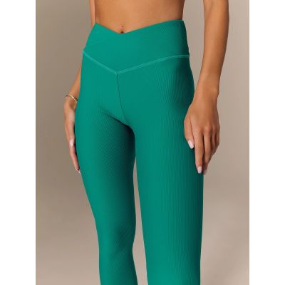 5. Women's ribbed knit leggings 4F 4FRSS26TTIGF328-41S