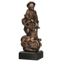 Cast figurine - hunting