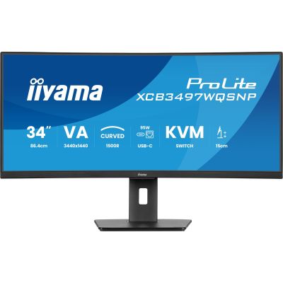 46. iiyama XCB3497WQSNP-B1 34" Monitor - Flat Screen - 86.4 cm